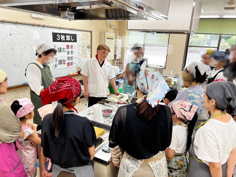 料理教室の様子